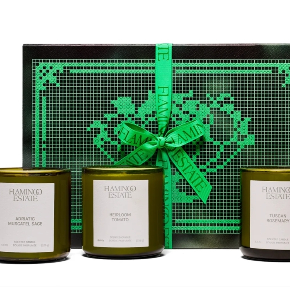 Flamingo Estate Sisters Trio 8 Oz Candle Set
